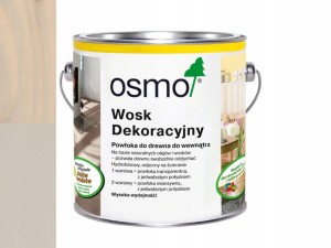 OSMO 3181 Wosk Dekoracyjny Intensywne Kolory Creativ Kamień 0,75 litra