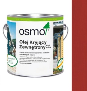OSMO 2311 Olej Kryjący Zewnętrzny Czerwień Karminowa 0,75 litra