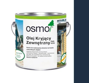 OSMO 2506 Olej Kryjący Zewnętrzny Błękit Królewski 25 litrów