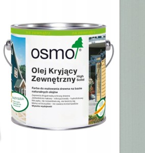 OSMO 2735 Olej Kryjący Zewnętrzny Jasny Szary 0,125 litra