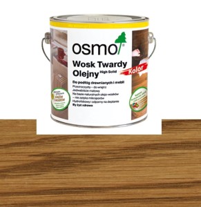 OSMO 3072 Wosk Twardy Olejny KOLOR Bursztyn 0,75 litra