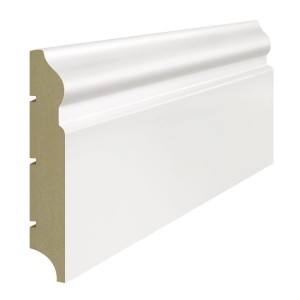 Lagrus OLIMP 120 *PLUS* - Listwa 19x120mm (Biała RAL 9003) - dł. 2,44 m - 1 szt.