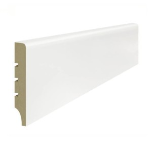 Lagrus SLIM 80 R 5 PLUS - Listwa 12x80mm (Biała RAL 9003) - dł. 2,44 m - 1 szt.