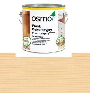 OSMO 3136 Wosk Olejny Dekoracyjny Transparentny BRZOZA  2,50 litra