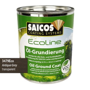 SAICOS 3479 Ecoline Olej Gruntujący Szary Antyk 0,75 litra 1 szt.