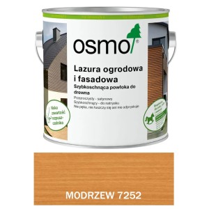 OSMO 7252 Lazura Ogrodowa i Fasadowa MODRZEW 0,75 litra 1 szt.