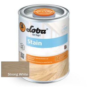 Loba Stain Strong White - Barwienie Drewna Pod Olej i Lakier 0,75 litra 1 szt.