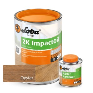LOBA HS 2K ImpactOil (Oyster) – Olej 2K do Użytku Publicznego | 0,75 litra 1 szt.