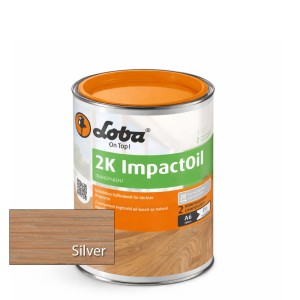 LOBA HS 2K ImpactOil (Silver) – Olej 2K do Użytku Publicznego | 0,1 litra 1 szt.