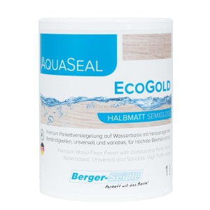 Berger - Seidle Aqua Seal ECOGOLD Półmat - Lakier Jednoskładnikowy 1 litr