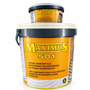 MAXIMUS 501 Dwuskładnikowy Klej Epoxydowo - Poliuretanowo Komponent A+B 12,5 kilograma