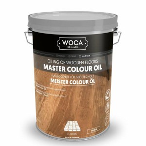 WOCA Master Colour Oil White (Biały) – Środek do Olejowania Podłóg Drewnianych | 2,5 litra 1 szt.
