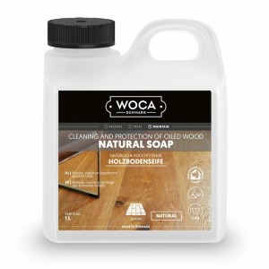 WOCA Natural Soap Mydło Naturalne do Pielęgnacji Oleju i Wosku | 1 litr 1 szt.