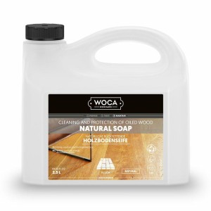 WOCA Natural Soap Mydło Naturalne do Pielęgnacji Oleju i Wosku | 2,5 litra 1 szt.