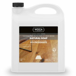 WOCA Natural Soap White (Białe) Mydło Naturalne do Pielęgnacji Oleju i Wosku | 5 litrów 1 szt.