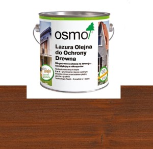 OSMO 708 Lazura Olejna do Ochrony Drewna Teak 2,5 lira 