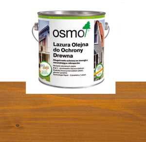 OSMO 706 Lazura Olejna do Ochrony Drewna Dąb 2,50 litra