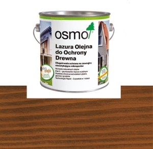 OSMO 707 Lazura Olejna do Ochrony Drewna Orzech 2,50 litra