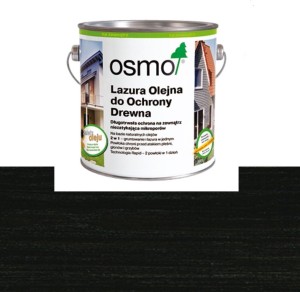 OSMO 712 Lazura Olejna do Ochrony Drewna Heban 0,125 litra