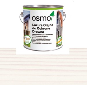 OSMO 900 Lazura Olejna do Ochrony Drewna Kolor Biały 0,125 litra