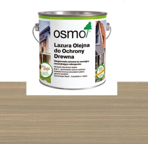 OSMO 903 Lazura Olejna do Ochrony Drewna Szarość Bazaltowa 2,50 litra