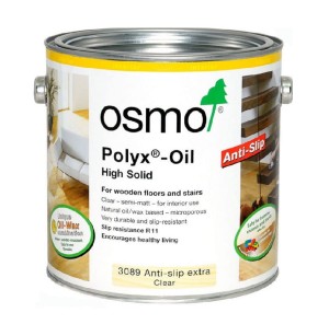 OSMO 3089 Wosk Twardy Olejny Antypoślizgowy Extra R11, Jedwabisty Połysk  0,75 l