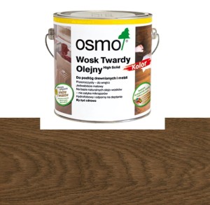 OSMO 3075 Wosk Twardy Olejny KOLOR Czarny 0,125 litra