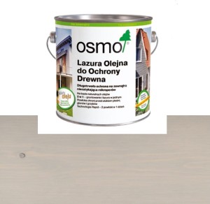 OSMO 906 Lazura Olejna do Ochrony Drewna Perłowy Szary 0,75 litra